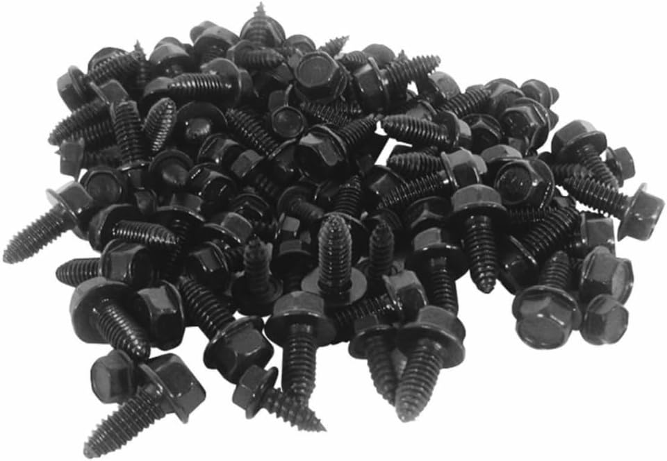 Under Hood Bolt Set for Buick for Skylark 1966-1967,for Pontiac for GTO 1966-1967 for Lemans 1966-1967 for Tempest 1966-1967 Left Right Front 100 Pieces