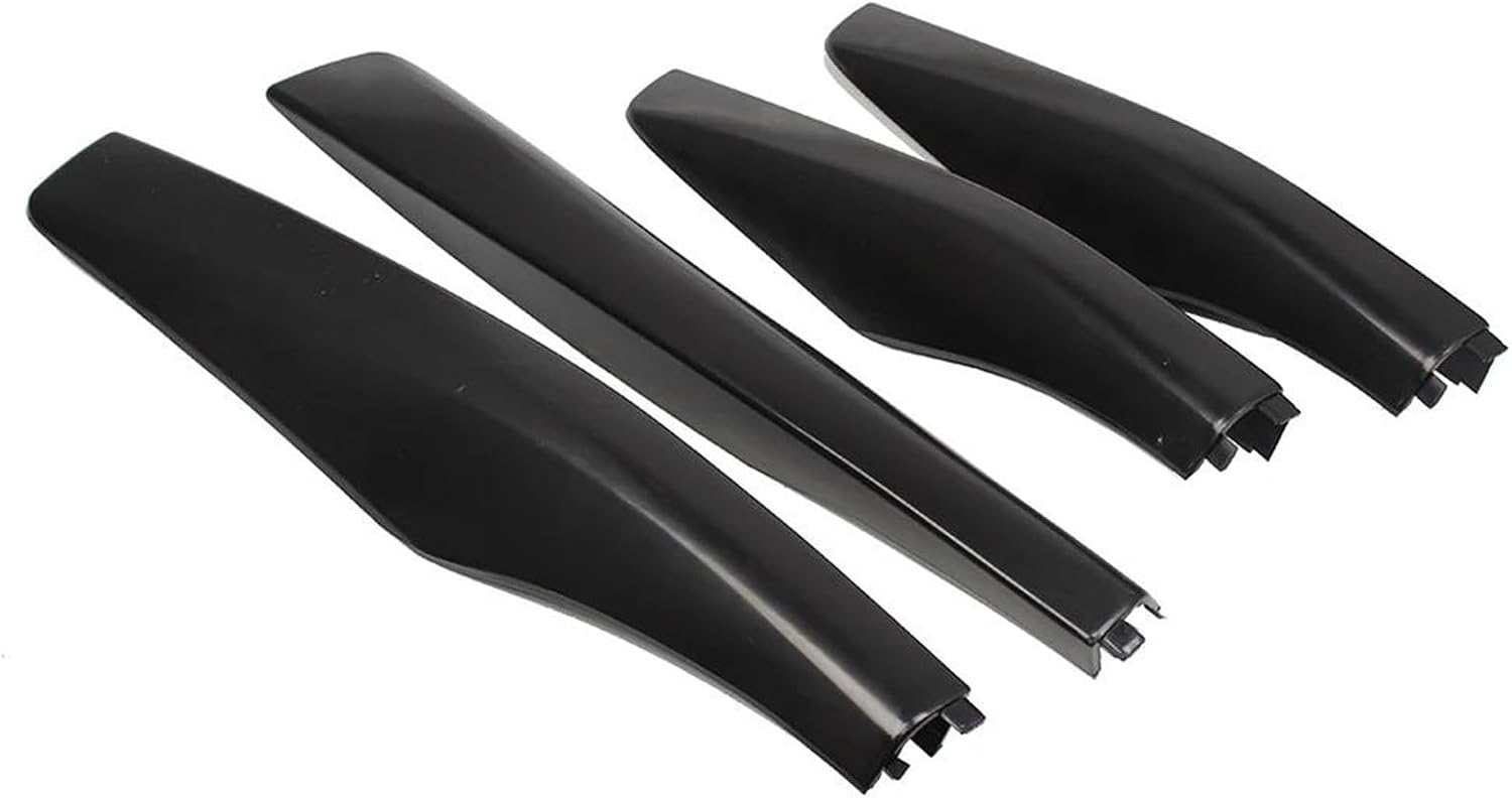 Rooftop Cargo Carrier for Lexus for RX350 for RX400h for RX330 2004-2009 Black ABS Roof Rack Bar Rail End Protection Cover Shell Replace 4PCS Roof Racks Boxes