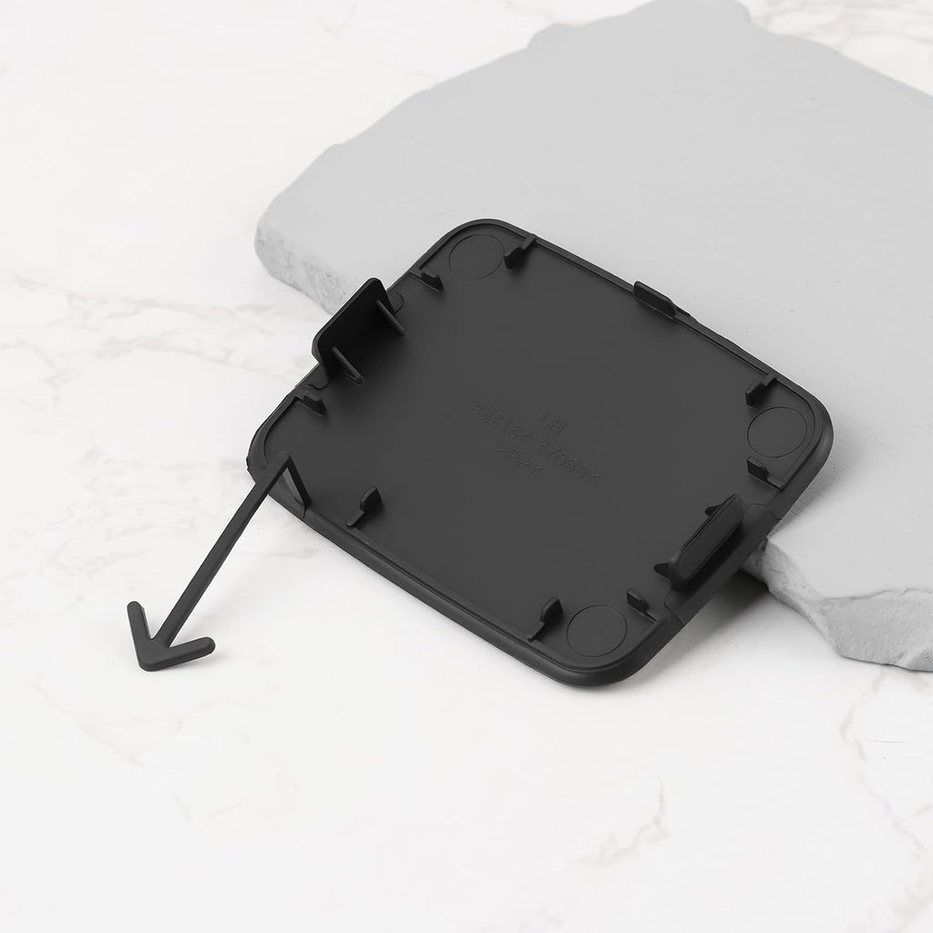 Rear Bumper Tow Hook Cover Left Replace OEM 52164-47060 Compatible with Toyota Prius 2017-2022