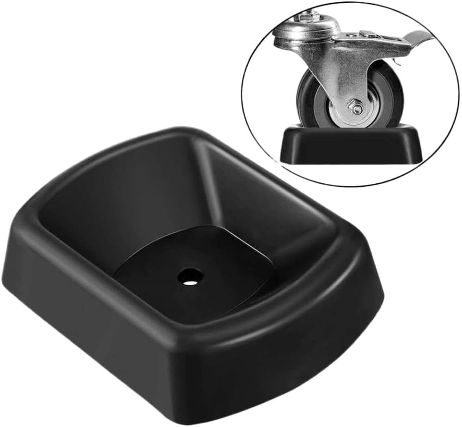 Rubber Jack Caster Wheel Dock Stabilizer Compatible with Boats Trailers and RVs