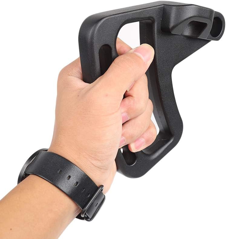 JeCar Front Grab Handles Aluminum Alloy Grab Bars for 2007-2018 Jeep Wrangler JK JKU Sports Sahara Rubicon X, Black