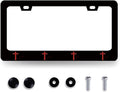 Jesus Cross License Plate Frame Red Christian Cross License Plate Holder Funny by MUAWUOIK