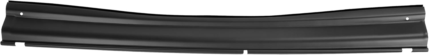 Tail Pan Compatible with 1955-1957 Chevy Chevrolet Bel Air/One-Fifty Series/Two-Ten Series 2 Door and 4 Door Models Rear Pan Steel Black