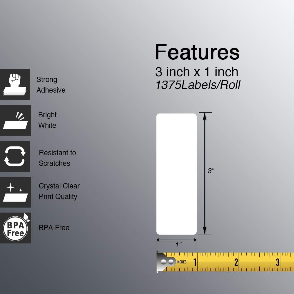 betckey - 3" x 1" (76 mm x shown in use
