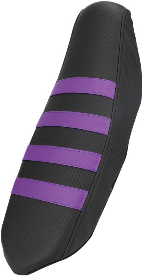 Electric Dirt Bike Seat Cover Stylish Striped Soft for Talaria Sting MX3 MX4 MX5 taparia Motorcycle Off Road Motocross Enduro (Purple)