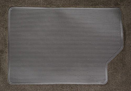 Replacement Auto Carpet Floor Liner - Molded Cutpile - fits 1999-2007 Ford F-250 Super Duty 4 Door Crew Cab Automatic (Sandstone/Camel)
