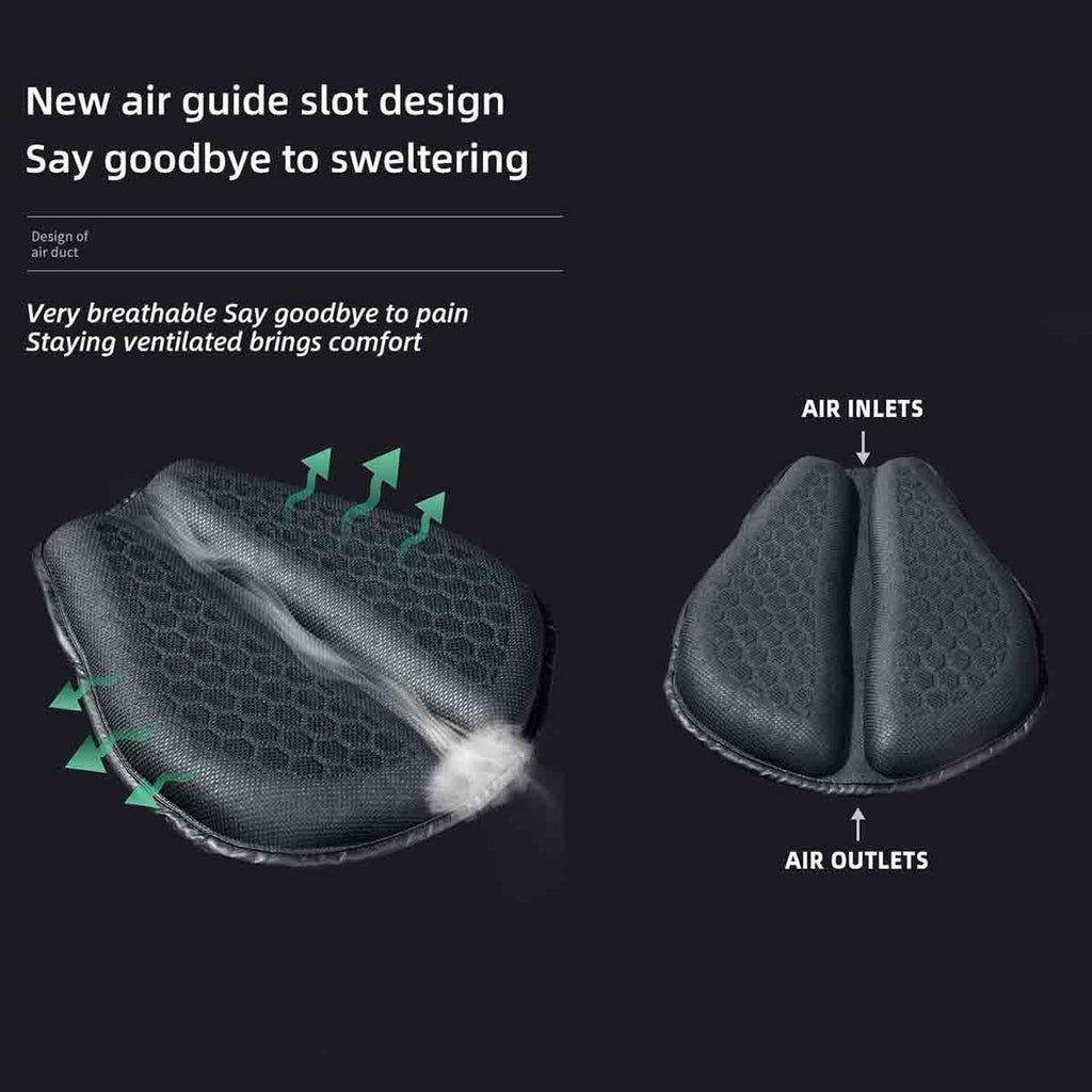 Motorcycle Seat Cushion for Yamaha V Star 950 2009 2010 2011 2012 2013 2014 2015 2016 2017,Shock Absorbing Breathable and Waterproof for Long Rides