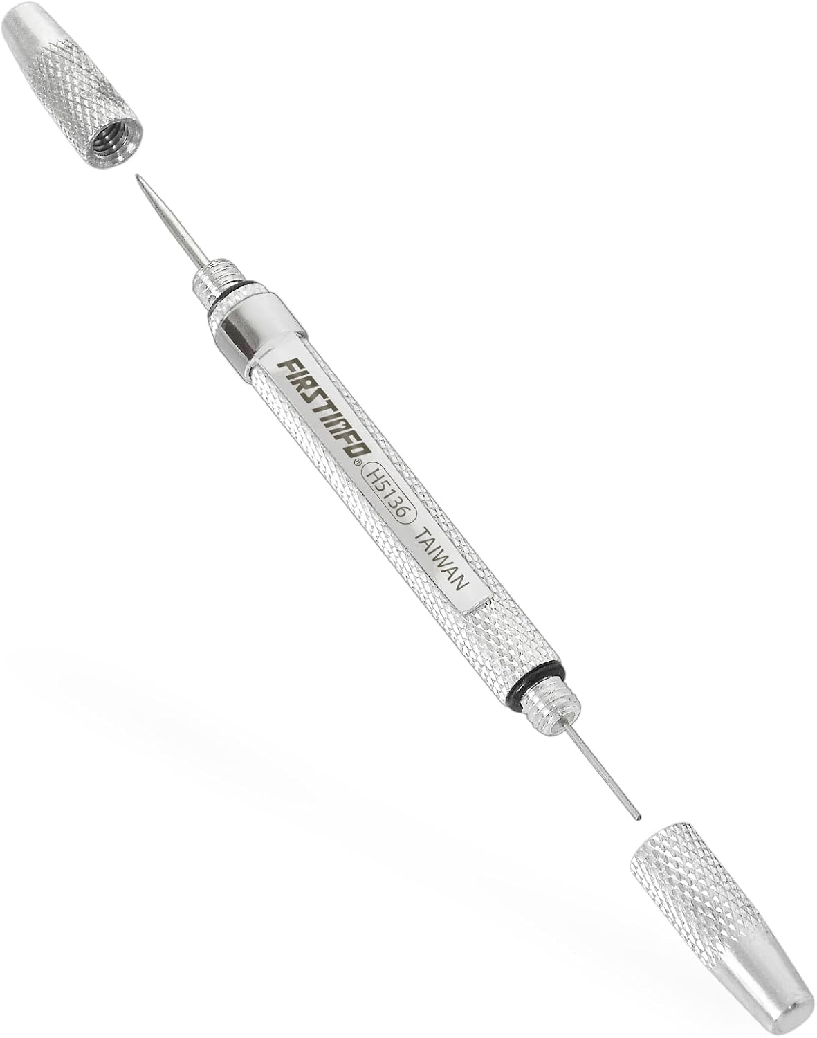 FIRSTINFO Windshield Washer Nozzle Cleaning Needle Tool | Corrosion Blockage Removal | Two needle sizes | Pocket-size body | Made in Taiwan