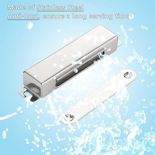 hbl 8 pack | heavy-duty magnetic door catch, side view