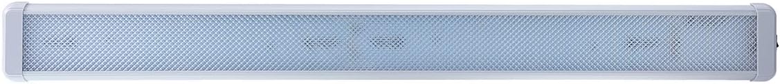 Raycharm RV Enclosed Trailer Interior LED Light Fixture, 37.8" x 3.9" Aluminum Housing, 6000K Cool-White Large Spaces Illuminating, High-Output Low Ampere Draw, On/Off Rocker Switch 12V-24V DC, 1-Pack