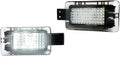 AJHLJ® 2Pcs LED Interior Lamp For Volvo V40 V60 S60 S80 XC40 XC60 XC70 XC90 White Door Courtesy Luggage Trunk Footwell Light Assembly