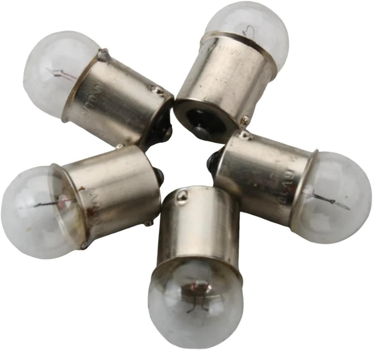 5pc 6V 10W Bulb BA15S G18 White For Motorcycle Scooter Motocross Karting 50cc 125cc 200cc 246510655
