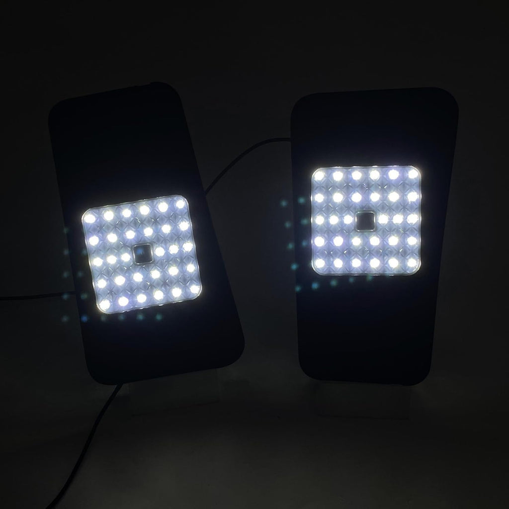 L2R for Toyota Highlander (2020-2023) Rear Trunk Cargo Celling White LED Light Tailgate Replacement Hatch Door Lamp Kit Car Accessories 1 Set Not Fit 2024 Only for Power Tailgate