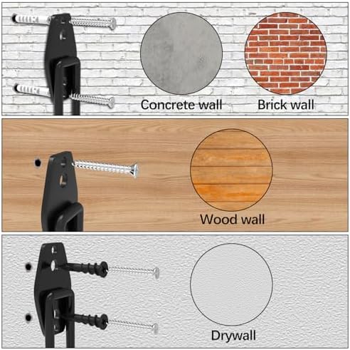 3-h heavy duty garage hooks, 31 pack wall, view 9