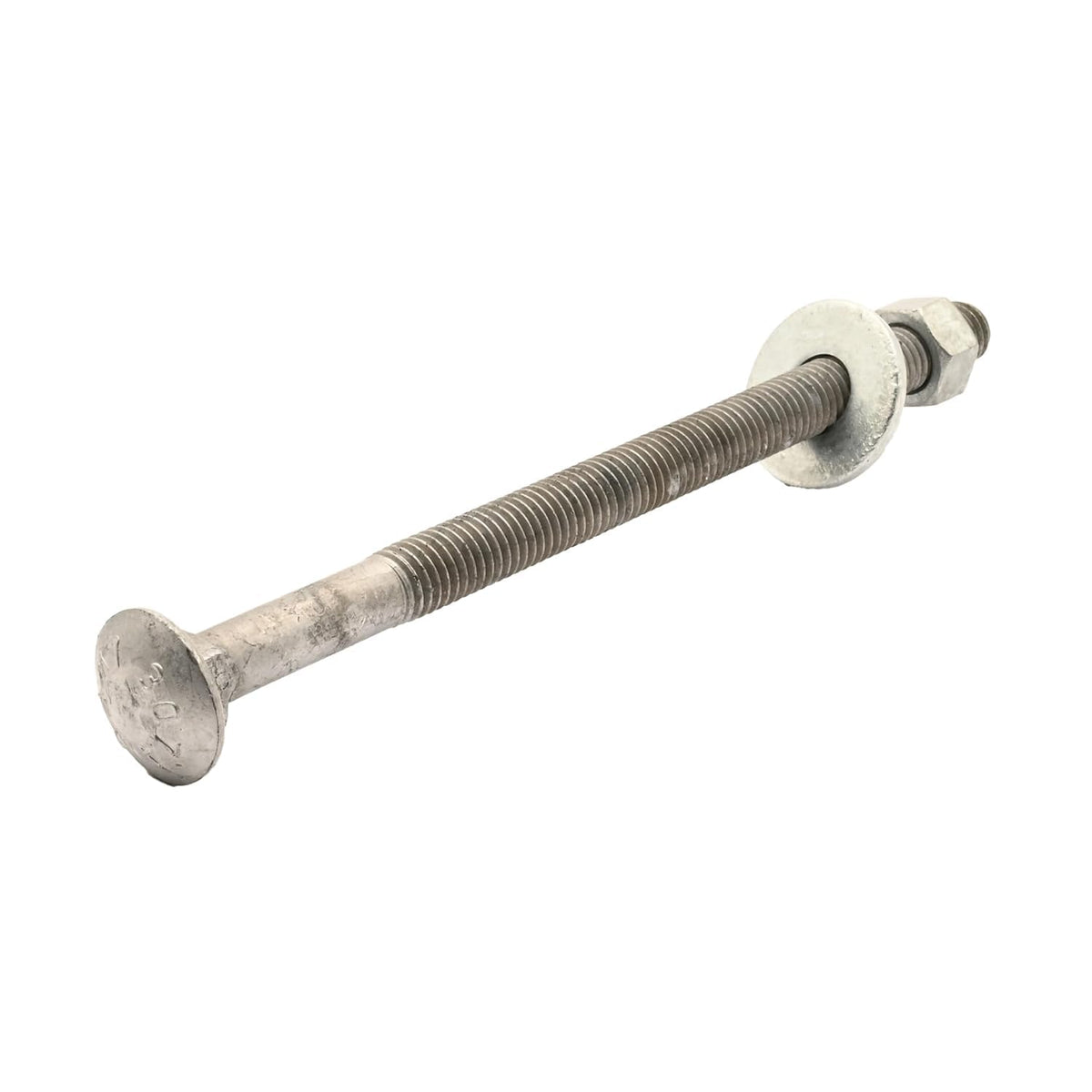 3/8"-16 x 12 (25 pack) galvanized carriage bolt, main product view