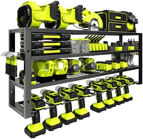 large power tool organizer wall mount,4 layers 8, main product view