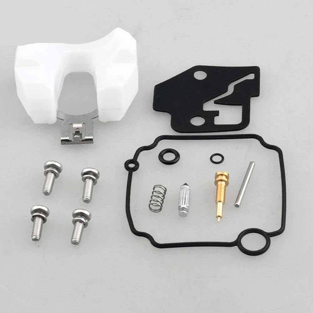 66M-W0093 Carburetor Repair Kit Compatible With Marine Parts Outboard Engine Models 9.9 15 4 Stroke For Part Number 66M-W0093-01 802706A 18-7738