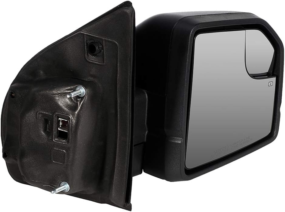 A Pair Heated Towing Mirrors Fits 2015 2016 2017 2018 for Ford for F150, Power Adjusted View Mirror with Turn Signal Indicator