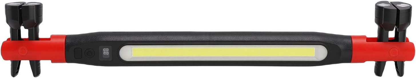 SUNGOOYUE Under Hood Light, 1200LM Magnetic Rechargeable Work Light with 360 Flexible Neck, for Car Repair Garage Automotive Mechanics