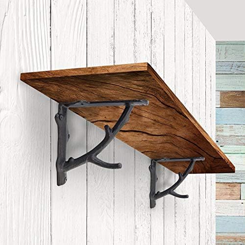 nach decorative shelf brackets, 4 pack of 5.5, package contents