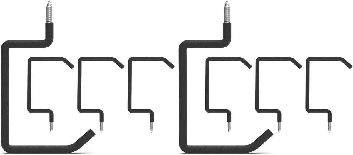screw in ladder hook, black heavy duty tool, main product view