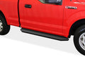 APS Black Stainless Steel Running Boards Style Compatible
