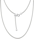 lecalla 925 sterling silver italian jewelry adjustable chain, main product view