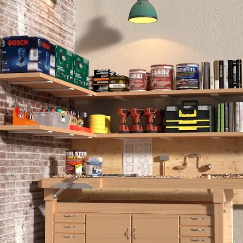 goovilla shelf bracket, floating shelf brackets 10 inch, package contents