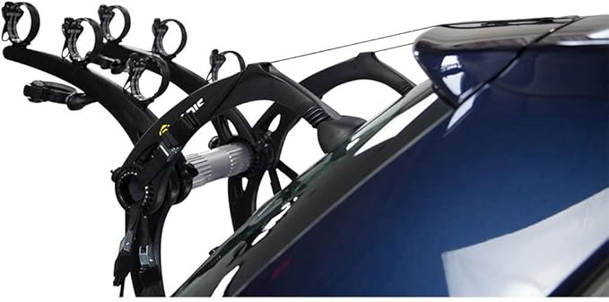 Saris Bones EX 3-Bike Trunk Rack Bicycle Carrier, Anti-Sway Straps, Fits Most - Image 4