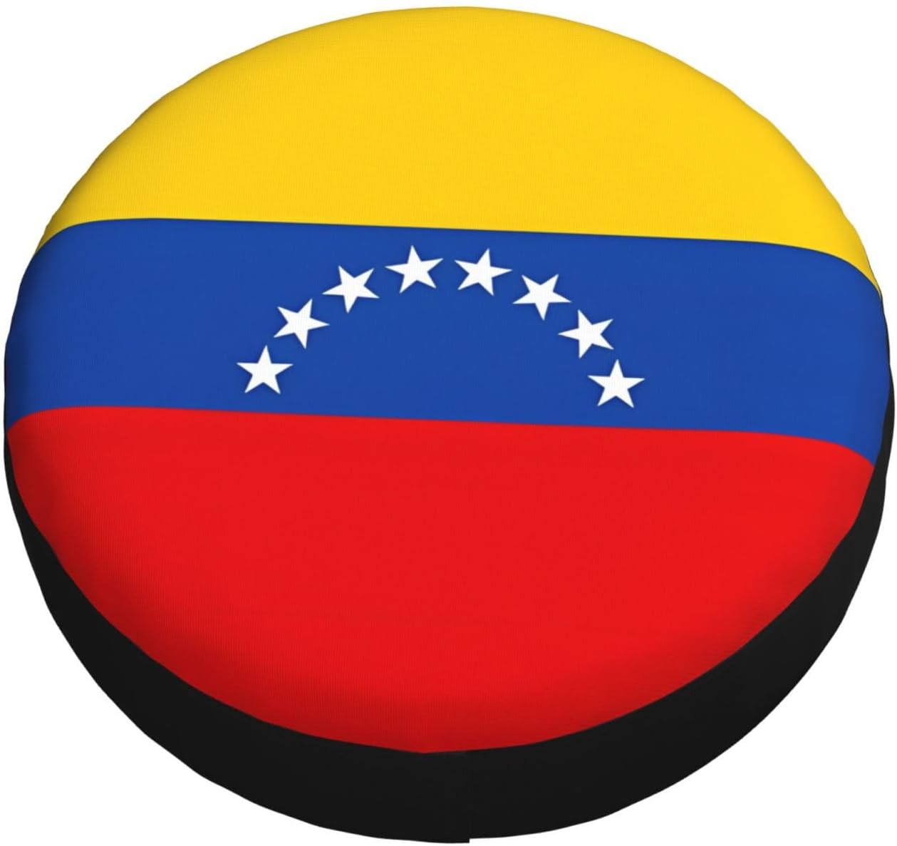 Flag of Venezuela Print Universal Spare Tire Cover for RV, Jeep | Wheel Protector Fits Rv, Trailer, Jeep, Shield Tires From Sun, Dirt And Rain For Outdoor Storage