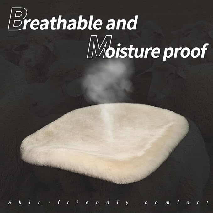 LLB Genuine Sheepskin Car Seat Cushion Seat Covers - Image 4