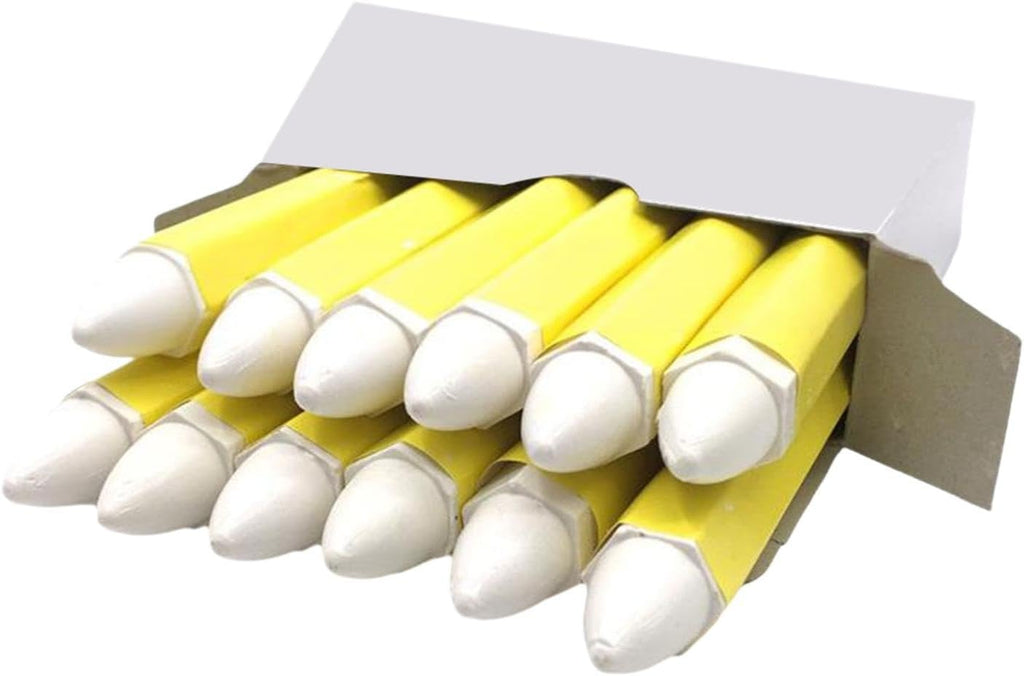 12 Pieces White Tire Marker Professional Portable Paint Pen for Car Tires