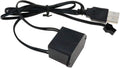 Modengzhe EL Wire USB Inverter, DC 12V 1-5M Electroluminescent USB Converter for Decorative Cold Light Strip