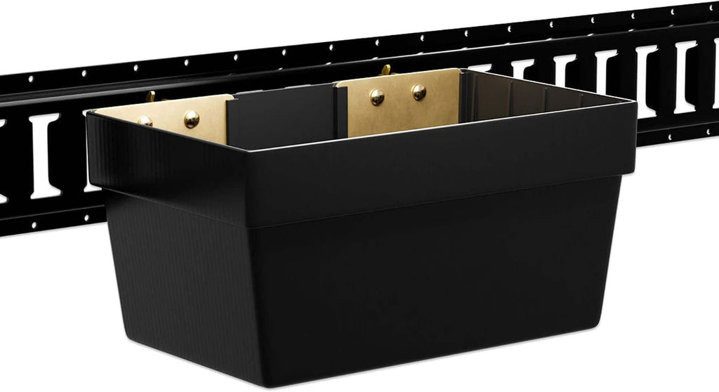 DC Cargo Mall Large E Track Storage Bin – Heavy-Duty E Track Basket Organizer – Compact E Track Accessories for Enclosed Trailers