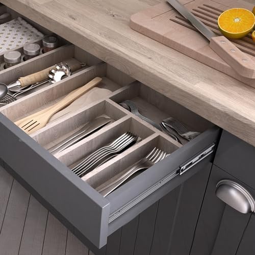 vevor soft close drawer slides 10 pairs 14, front angle view