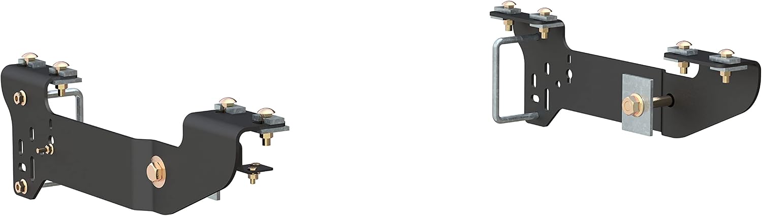 Custom 5th Wheel Brackets, Compatible with Select Silverado, Sierra 1500