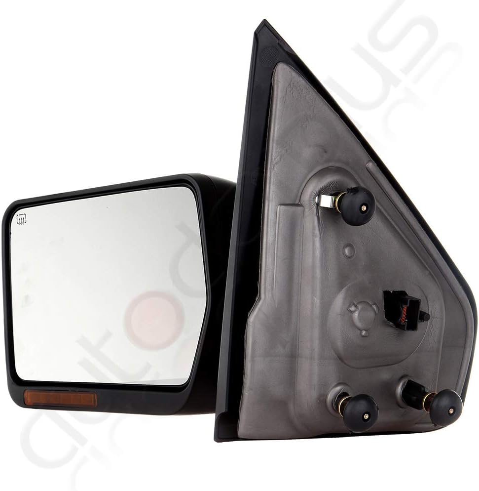 A Pair Heated Towing Mirrors Fits 2004 2005 2006 for Ford for F150 Pickup Truck, Power Adjusted View Mirror with Turn Signal Indicator