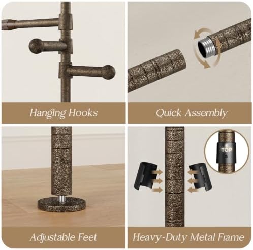wall mounted closet system, 3-row heavy duty garment, package contents