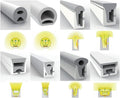 Neon Rope Tube, WS2812B WS2811 SK6812 WS2815 LED Neon Rope Tube Silica Gel Flexible Strip Light Soft Lamp Tube IP67 Waterproof for Decoration (Color : T0513, Size : 3m)