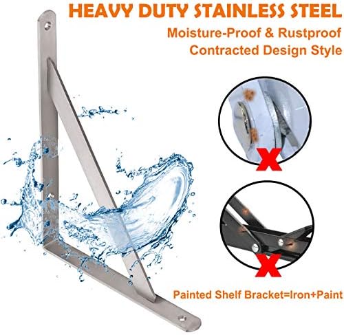 clt shelf bracket 16” x 12" max load:, side view