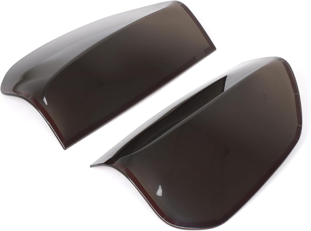 Rear Tail light Cover Compatible with Honda Ridgeline 2017-2025, Tail Brake Light Guard Cover Bezels, Reverse Tail Lamp Shell Shade, Smoked Headlight Protection Accessories, ABS