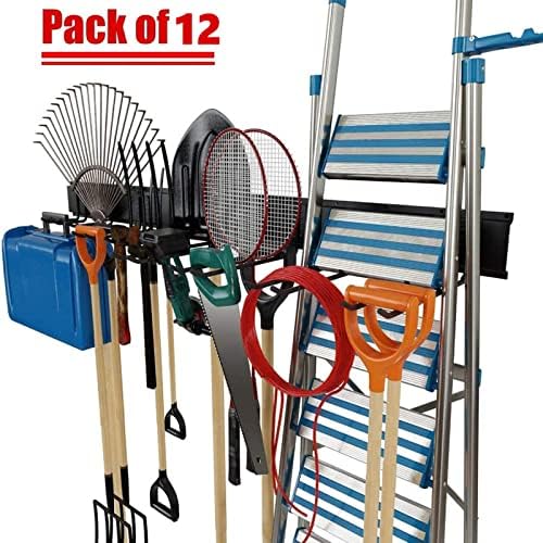 torack tool storage rack heavy duty garage wall, close-up detail