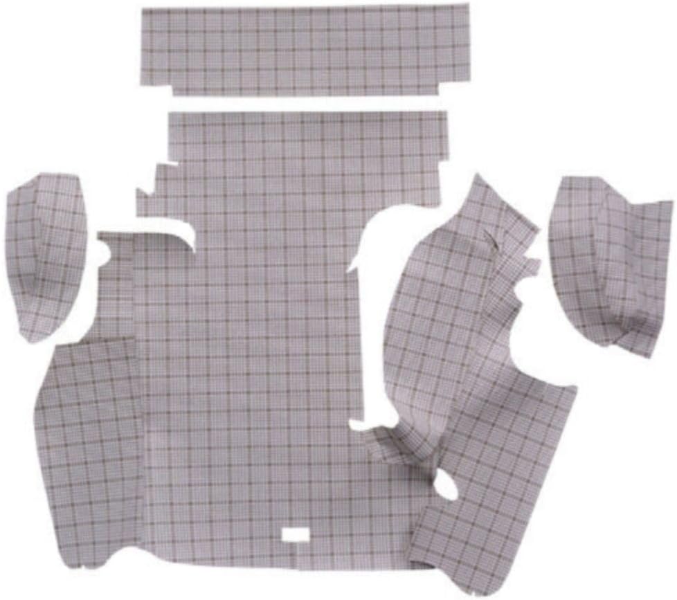 Trunk Mat Fleece,for Ford for Thunderbird 1957 Convertible 4pc Complete Padding-Item Specifics Die Cut-Pattern