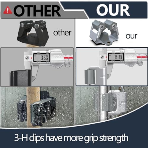3-h 25 pack mop and broom holder big on a desk or shelf