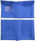 Automotive Carpet Compatible with 1967 to 1969 Chevrolet Camaro, 2 Piece (622-Light Blue Nylon Loop)