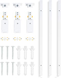 vanoopee 10ft h track lighting rails kit, white, main product view