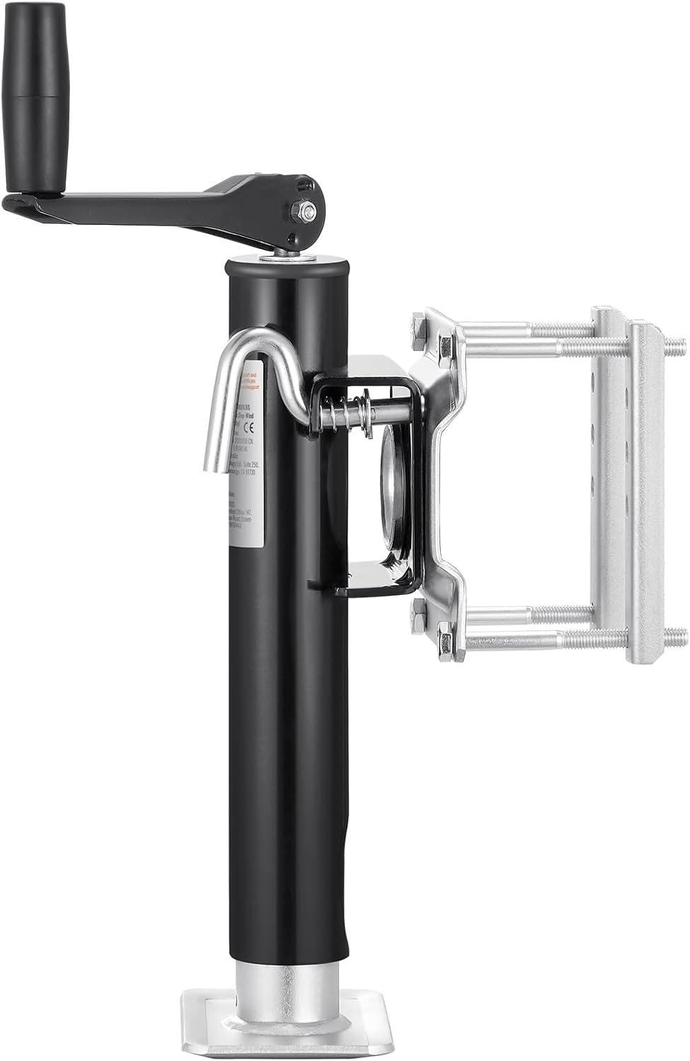 VEVOR Heavy Duty Trailer Jack, 2000 lbs Load Capacity, 10" Swivel Lift for RV, Horse, Utility & Yacht Trailers