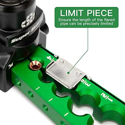 flaring tool kit pipe expander set 1/4", side view
