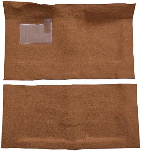 Replacement Auto Carpet Floor Liner - Molded Loop - fits 1968-1972 Chevrolet El Camino Automatic (Black)