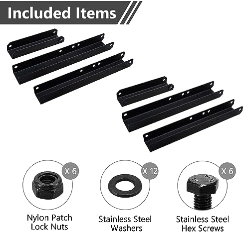 sihnman heavy duty adjustable angle bracket (2 pc), front angle view